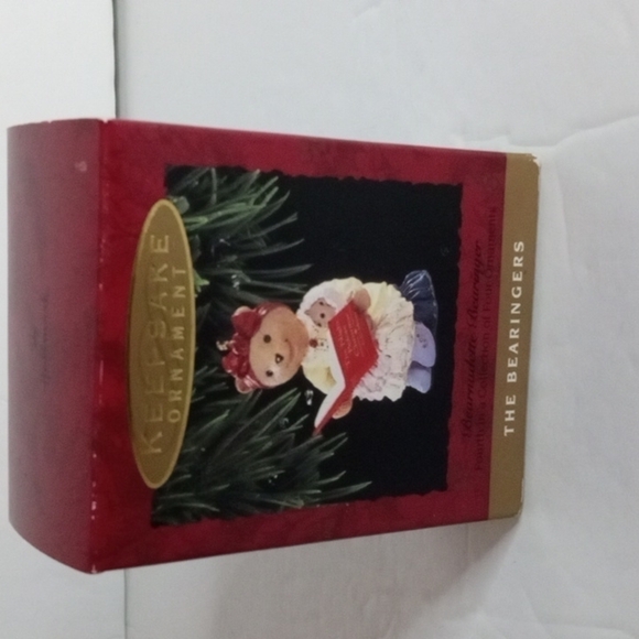 Hallmark Keepsake Ornaments, The Bearingers, Bearnadette Bearingers, - Picture 1 of 4